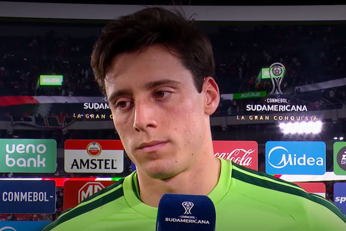 Santiago Beltrán, arquero de River