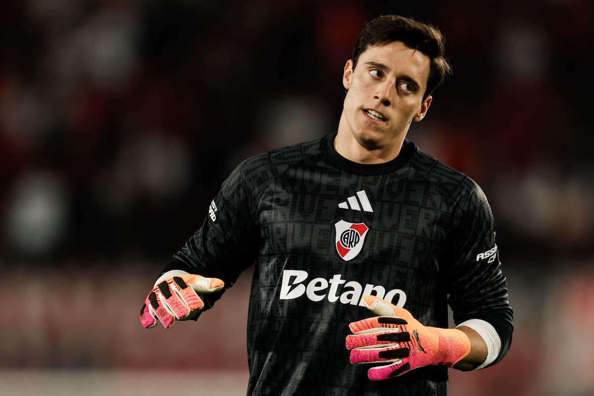 Santiago Beltrán, arquero de River