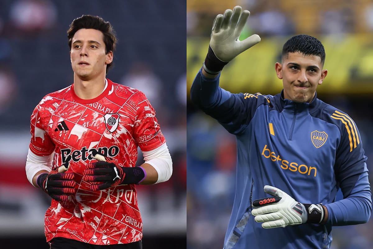 Santiago Beltrán y Leandro Brey jugarán este domingo su primer superclásico // fotos de Manuel Cortina y Gonzalo Colini