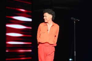 Santiago Borda conmovió a todos con una canción de Mon Laferte y agradeció a la gente por el cariño