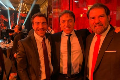 Santiago Bulat, José del Río y Claudio Zuchovicki