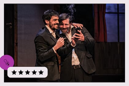 Santiago Caamaño e Ignacio Monná en escena, un juego de emociones contenidas