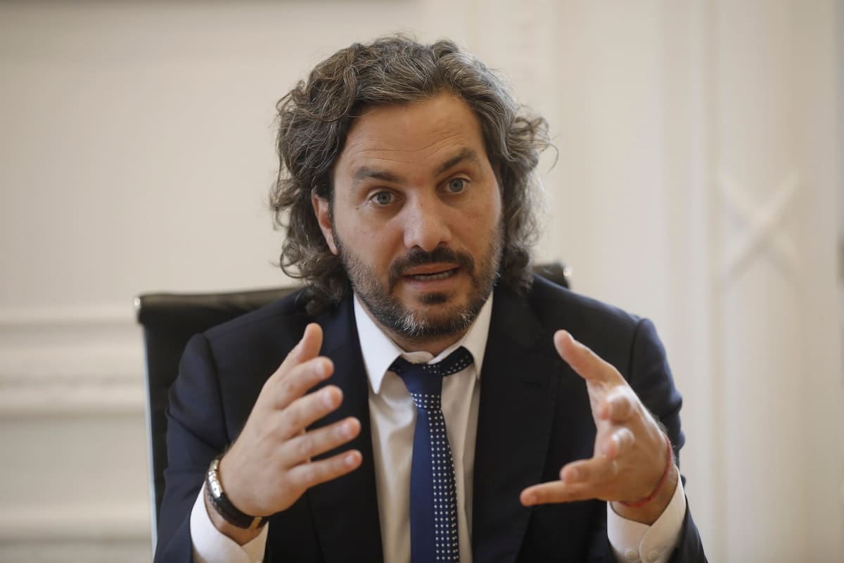 Santiago Cafiero entrevista.