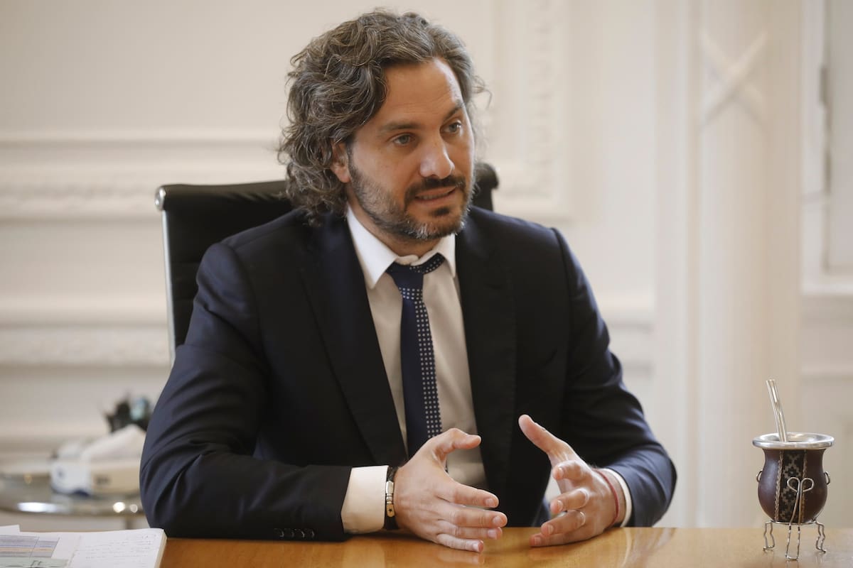 Santiago Cafiero entrevista.