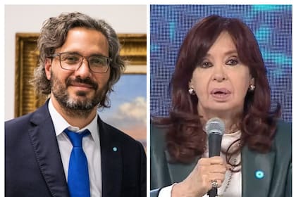 Santiago Cafiero- Cristina Fernández de  Kirchner