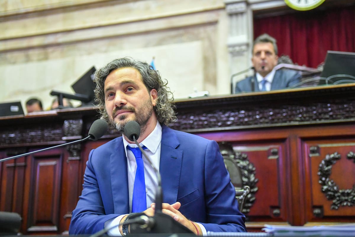Santiago Cafiero en el Congreso de la Nación