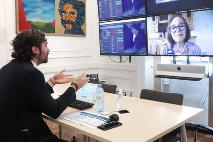 Santiago Cafiero en el Council of the Americas