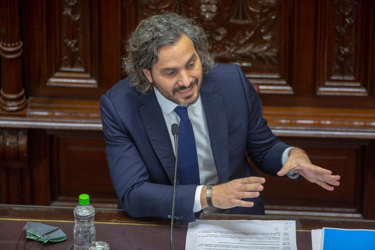 Santiago Cafiero inició su presentación ante el Senado con críticas a Horacio Rodríguez Larreta y la Corte Suprema - Rodrigo Néspolo