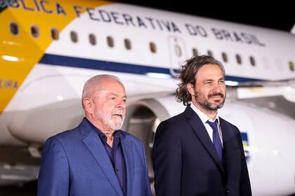 Santiago Cafiero recibe al Presidente de Brasil Lula da Silva