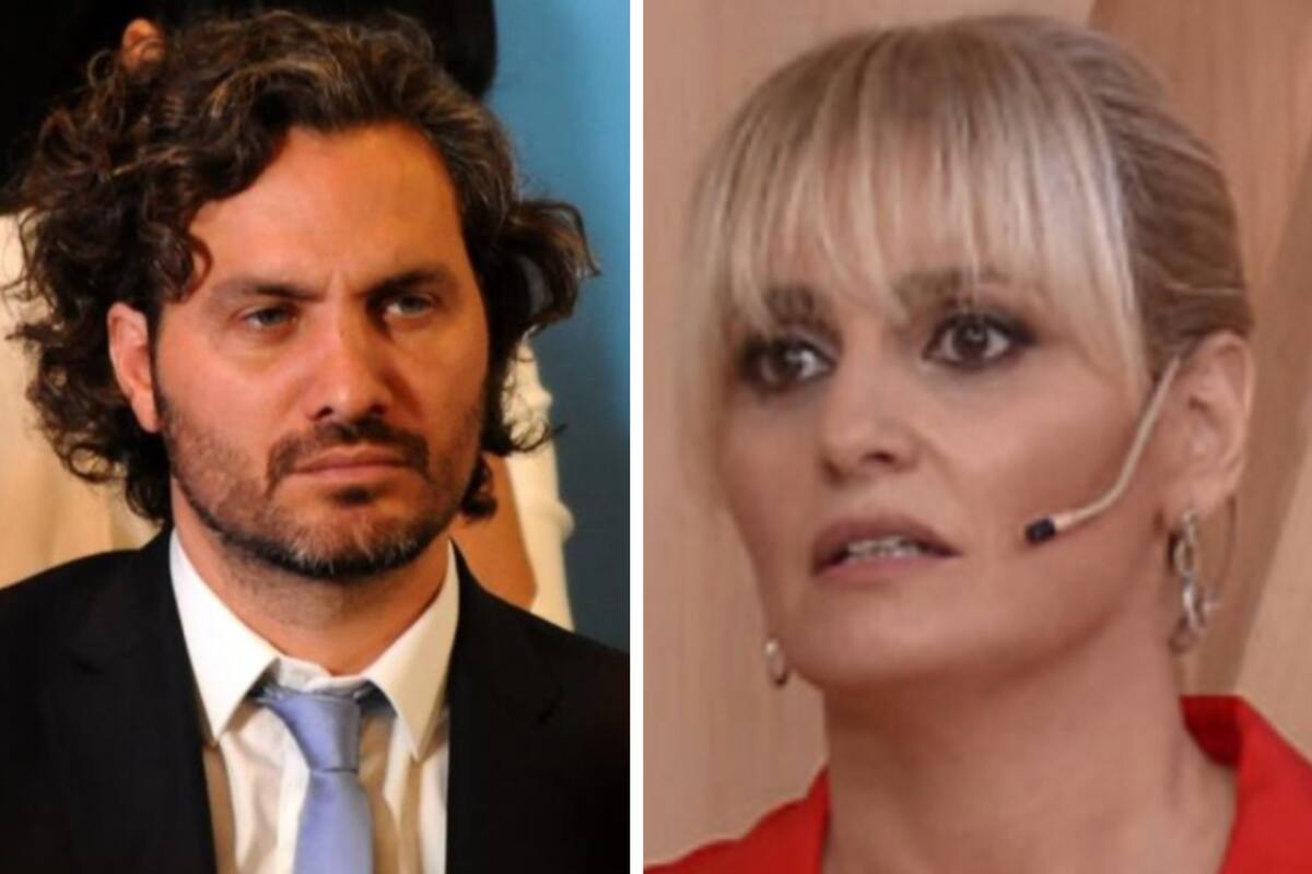 Santiago Cafiero se enojó tras la pregunta de Romina Manguel