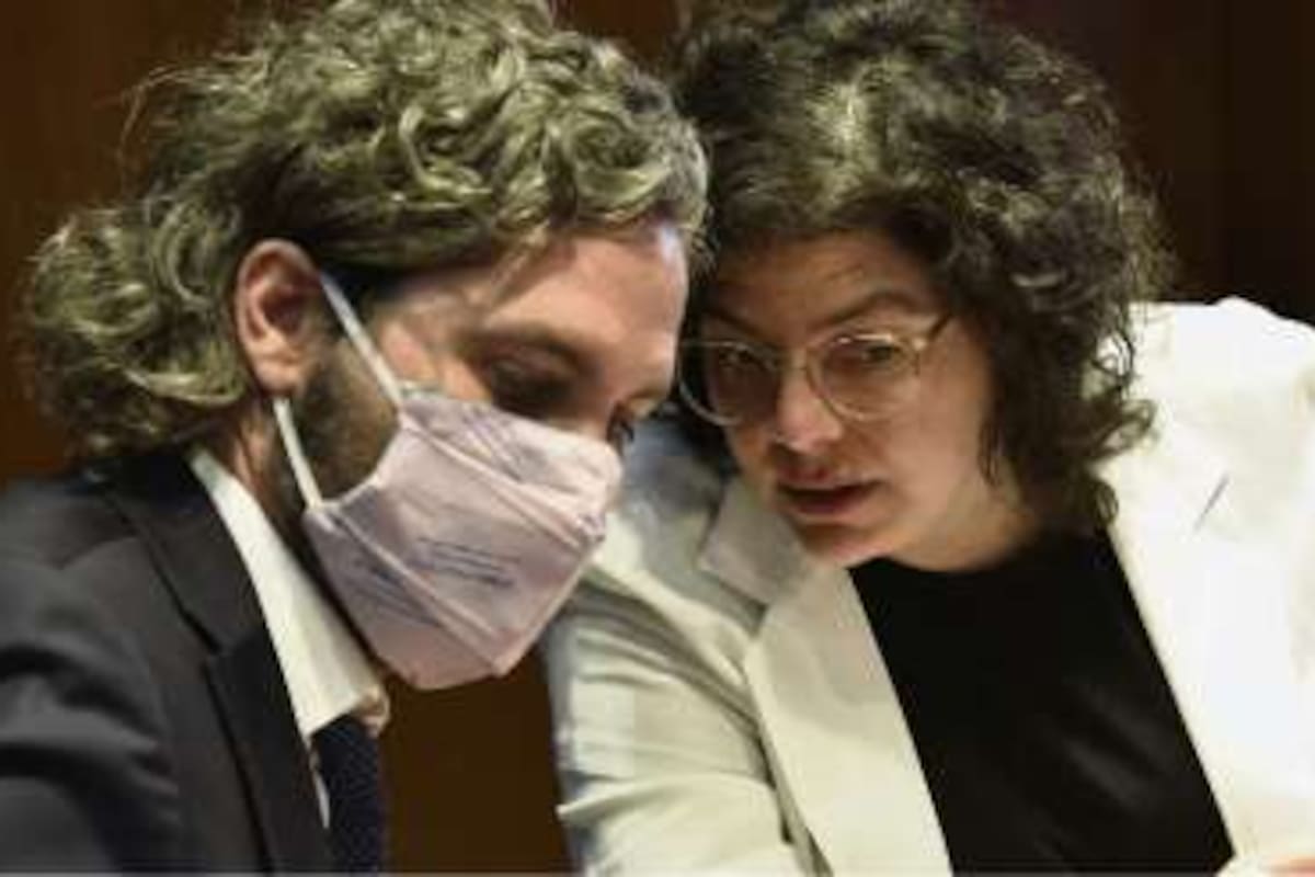 Santiago Cafiero y Carla Vizzotti