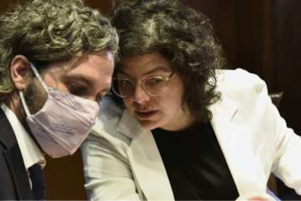 Santiago Cafiero y Carla Vizzotti