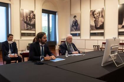 Santiago Cafiero y Ginés González García