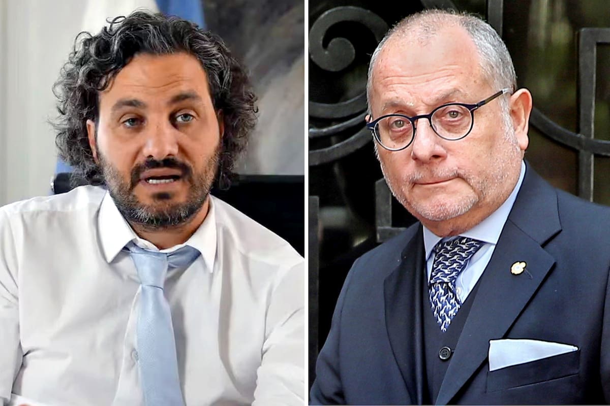 Santiago Cafiero y Jorge Faurie