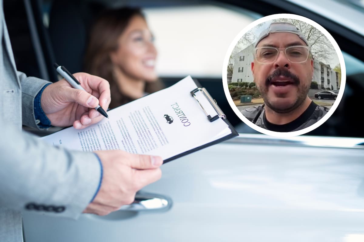 Santiago Cano, creador de contenido latino, compartió un truco en TikTok para pagar menos por el seguro de auto