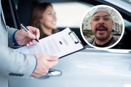 Santiago Cano, creador de contenido latino, compartió un truco en TikTok para pagar menos por el seguro de auto