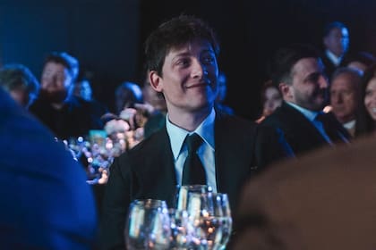 Santiago Caputo en la cena de CPAC