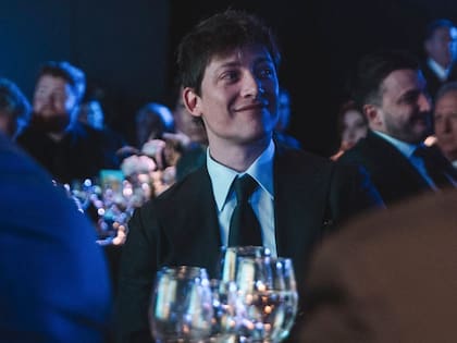 Santiago Caputo, en la cena de CPAC