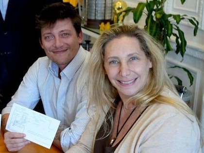 Santiago Caputo y Karina Milei en otros tiempos de La Libertad Avanza