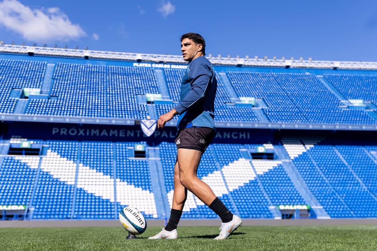 Santiago Carreras vuelve a llevar la 10 de los Pumas; la última vez había sido ante Springboks en Vélez
