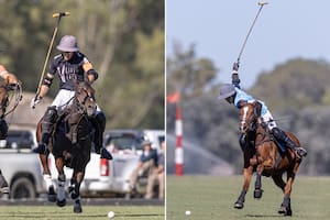 Santiago Chavanne y Tomás Alberdi, los backs de Cuatro Vientos y Pilarchico, equipos que ganaron sus grupos del Campeonato Nacional Intercircuitos y este jueves se cruzarán en la segunda semifinal por la Copa República Argentina, en Pilar.