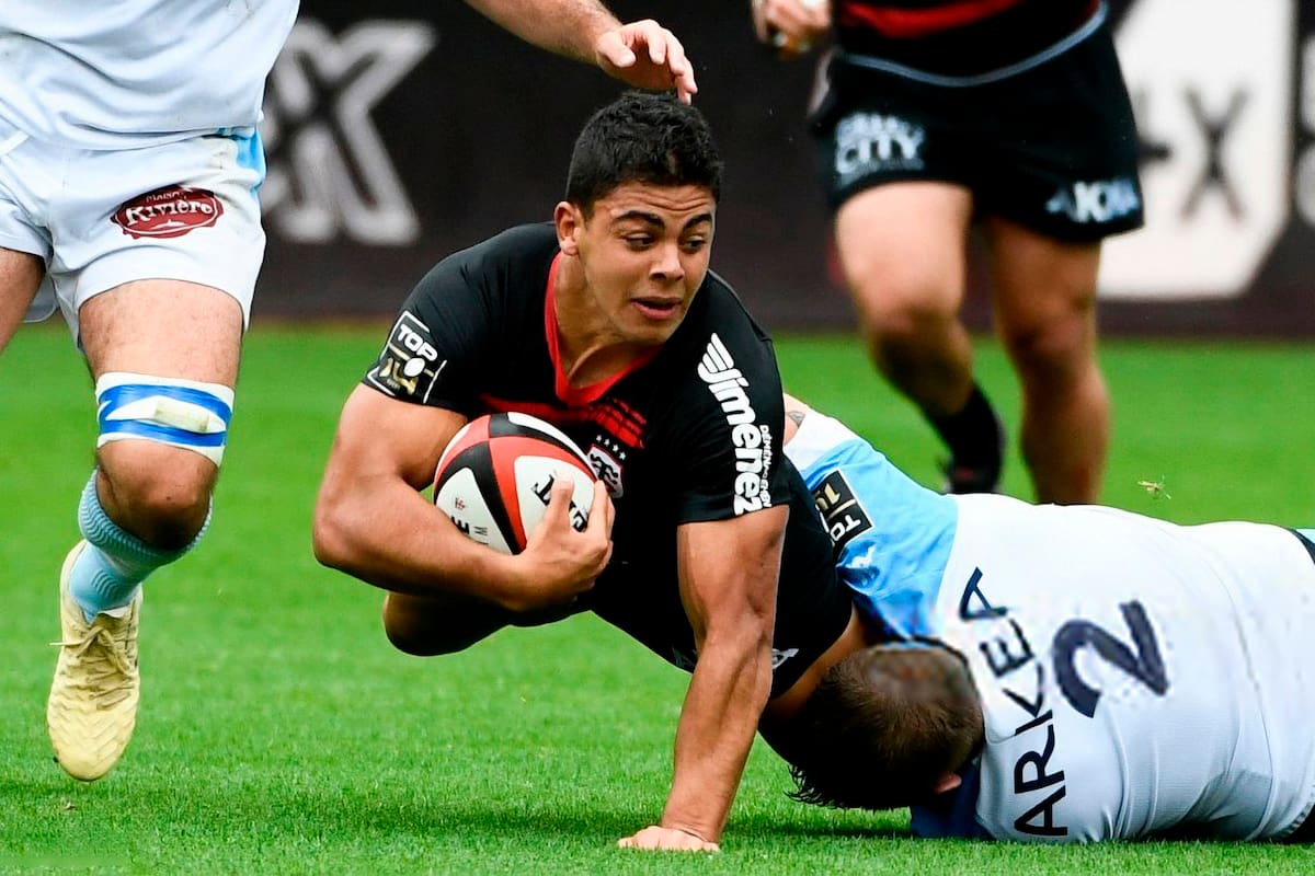 Santiago Chocobares jugó los 80 minutos en el 24-21 de Toulouse a Bordeaux por una semifinal del Top 14 de Francia; el centro argentino llegó este año como comodín médico y se afianza.