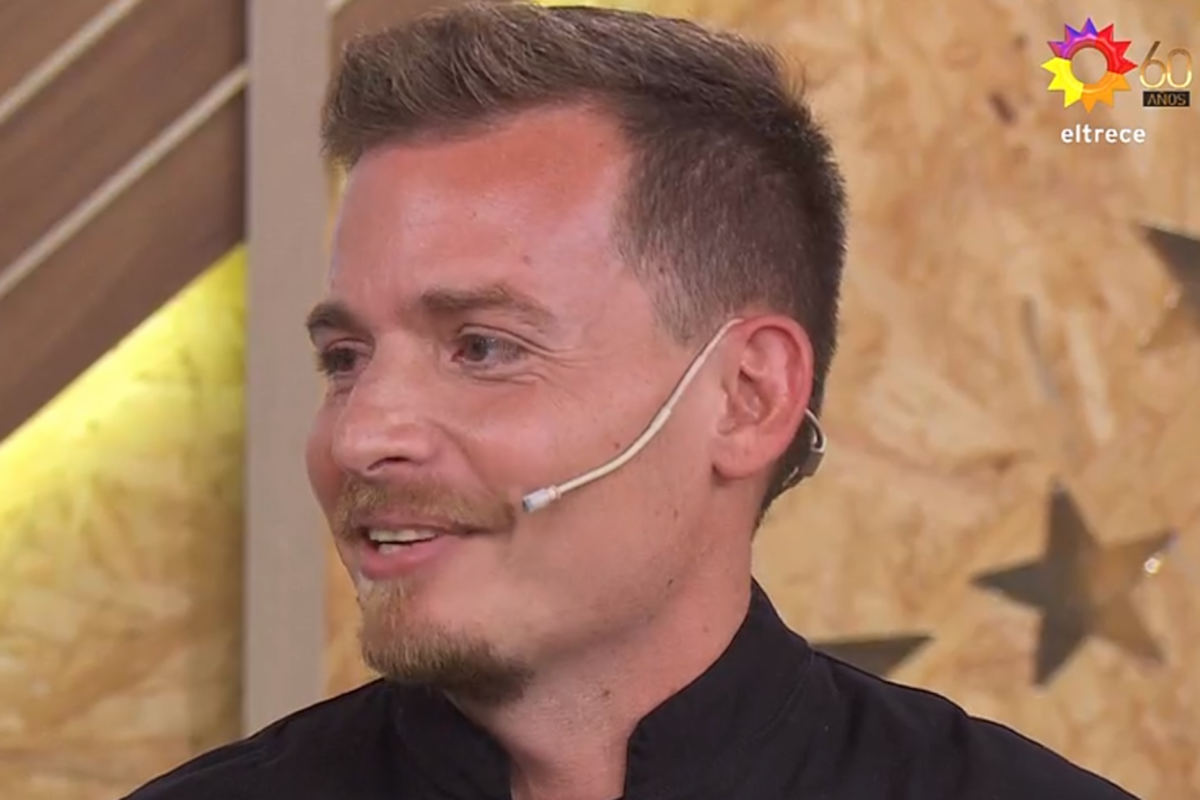 Santiago comentó ayer en la final del reality culinario cómo practicó para el último desafío y despertó la risa de todos en el estudio