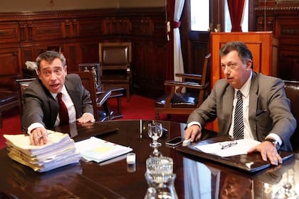 Santiago Corcuera y Ricardo Dalavia