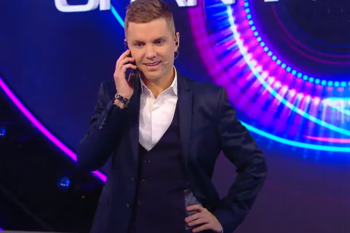 Santiago del Moro, anoche, en un programa de Gran hermano con muchas novedades