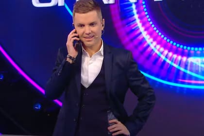 Santiago del Moro, anoche, en un programa de Gran hermano con muchas novedades