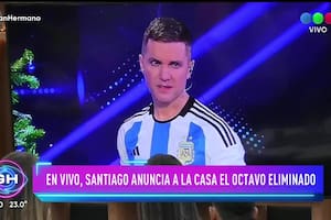 Santiago del Moro anunció al octavo eliminado de la casa.