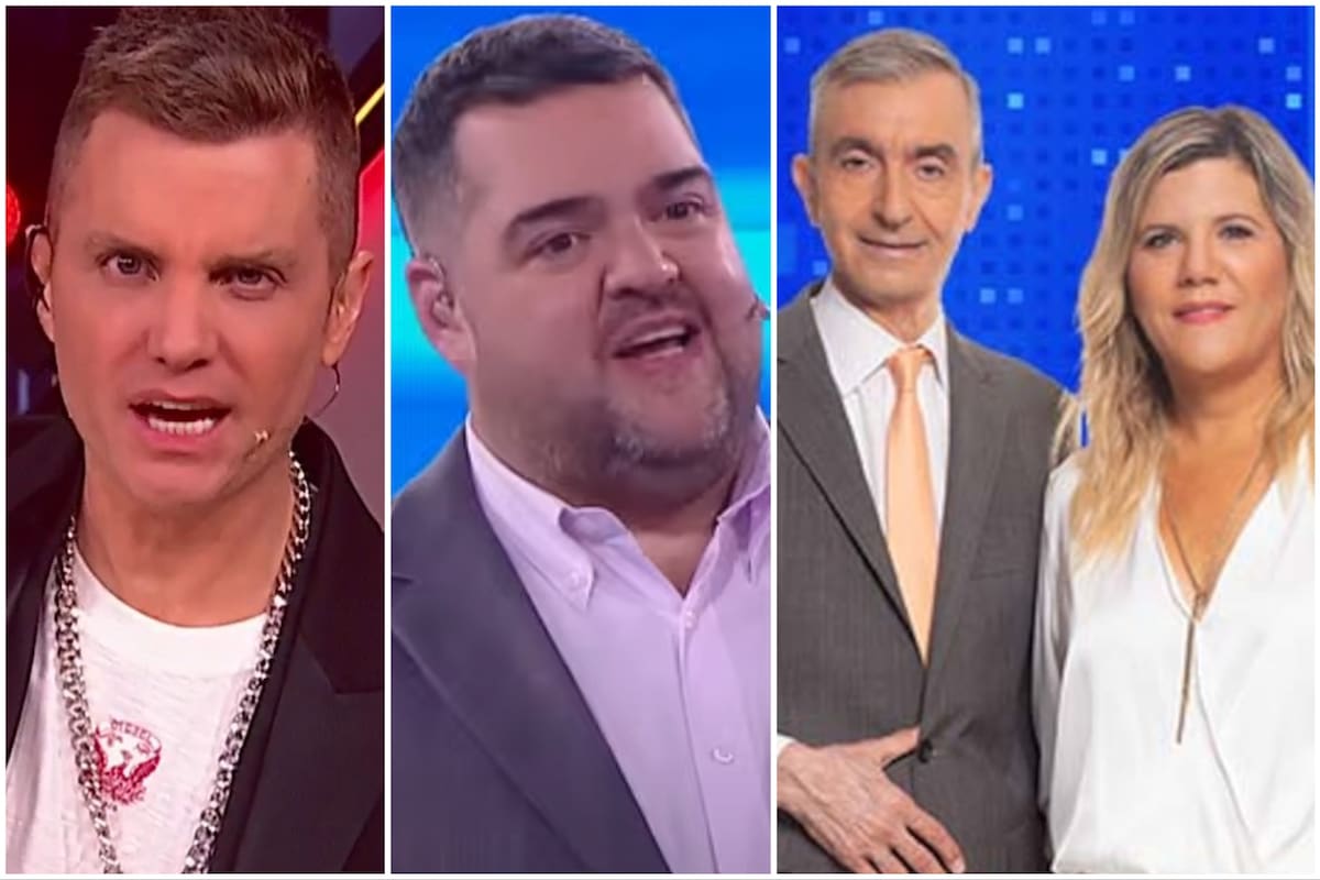 Santiago del Moro, Barassi y los conductores de Telenoche, las caras de la televisión de anoche