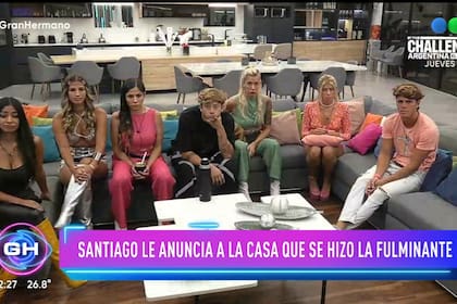 Santiago Del Moro comunicó en vivo que Camila fue la fulminada (Captura video)
