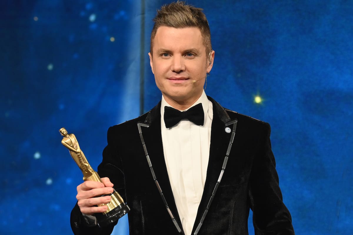 Santiago del Moro, conductor de la velada y seguramente uno de los grandes protagonistas de la noche