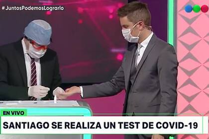 Santiago del Moro, el día que se hizo el test