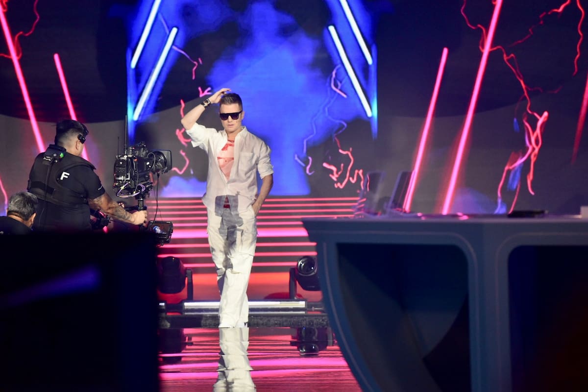 Santiago del Moro en Gran Hermano