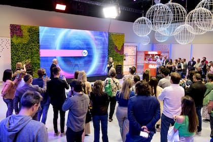 Santiago del Moro en la presentación para la prensa de la nueva edición del reality