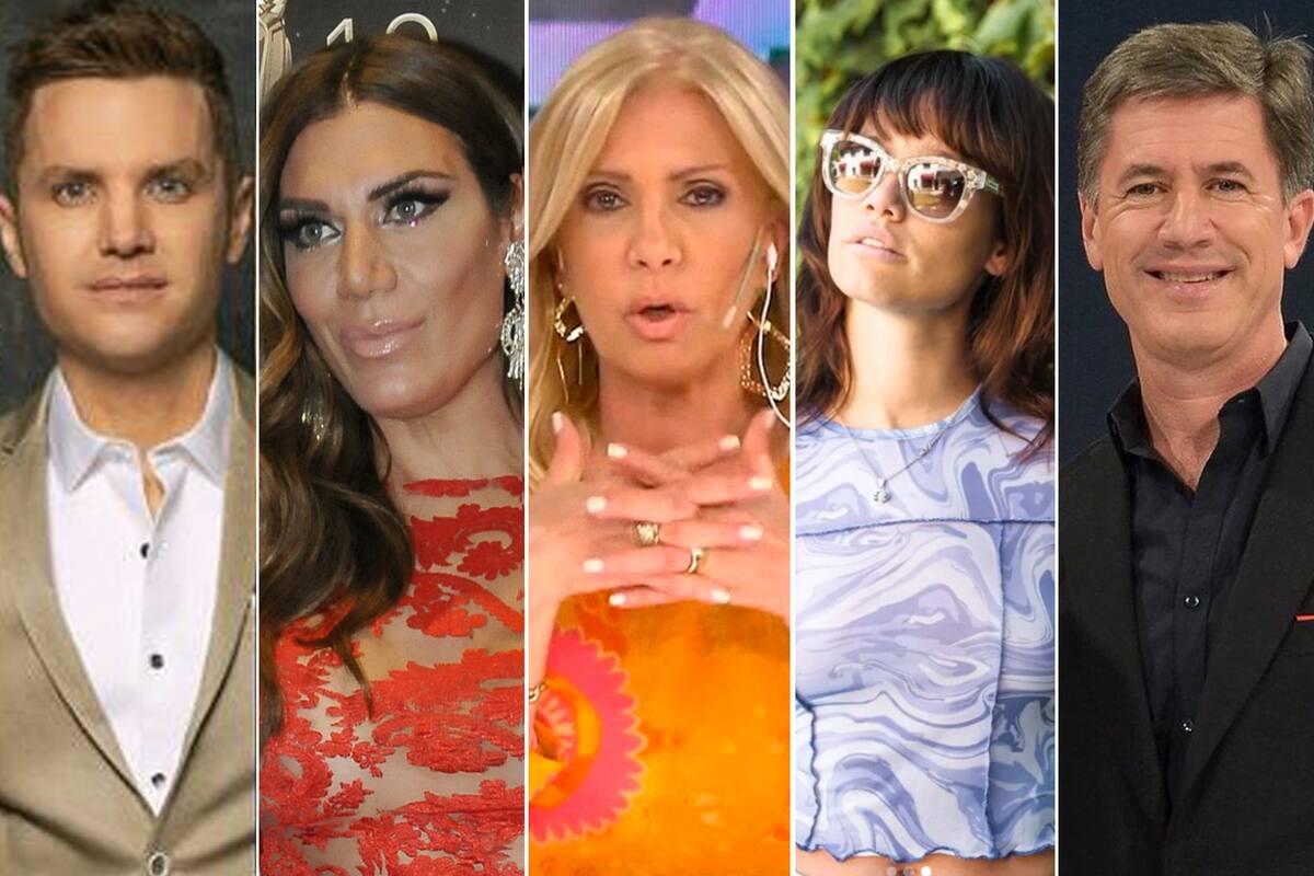 Santiago del Moro, Flor de la V, Susana Roccasalvo, Manu Viale y Marcelo Iribarne condujeron los ciclos más vistos de los canales de aire