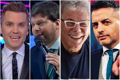 Santiago Del Moro, Guido Kaczka Beto Casella y Ángel De Brito, las caras de la televisión 2022