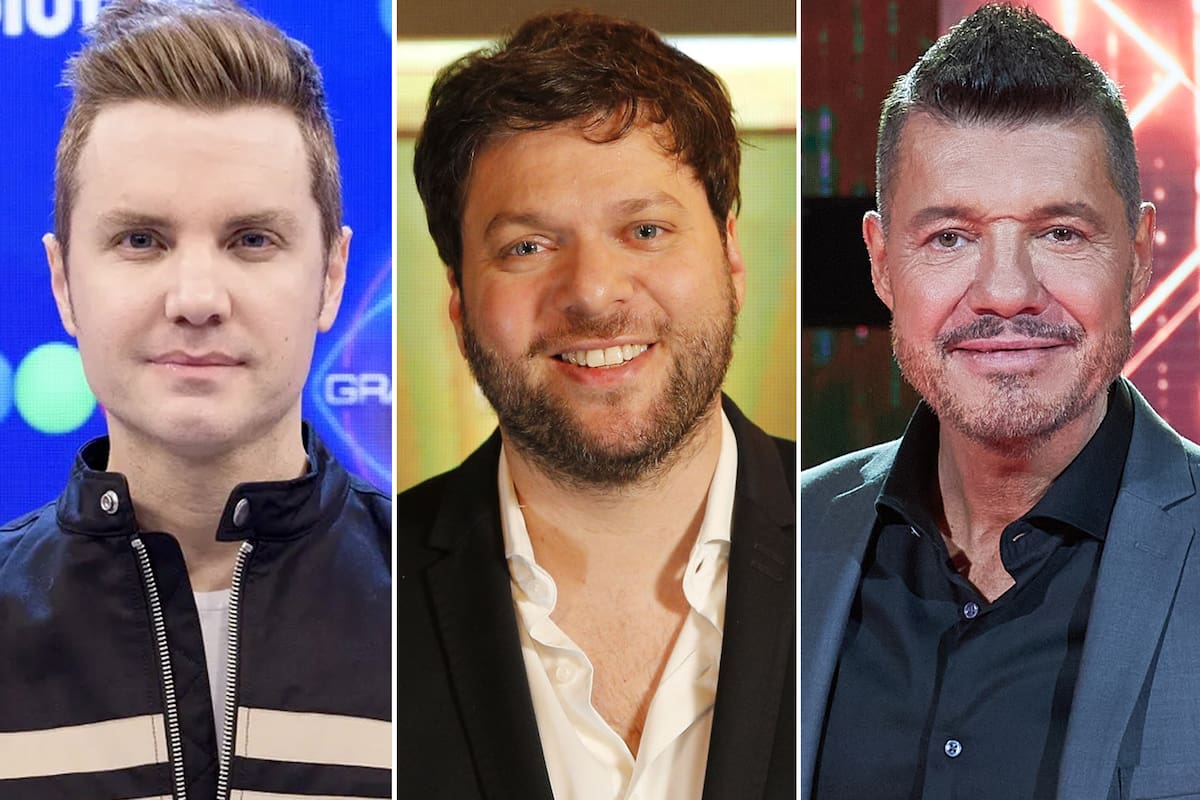 Santiago del Moro, Guido Kaczka y Marcelo Tinelli, rango estelar para los conductores del prime time y rendimiento disímil