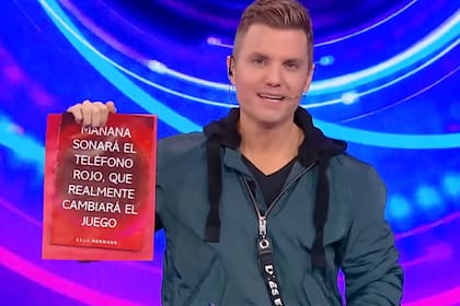 Santiago del Moro mostró el nuevo sobre rojo para Gran Hermano (Captura video)