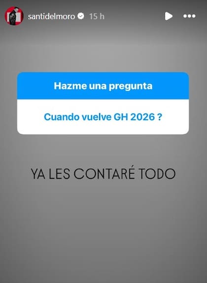 Santiago del Moro se refirió a la próxima edición de Gran Hermano