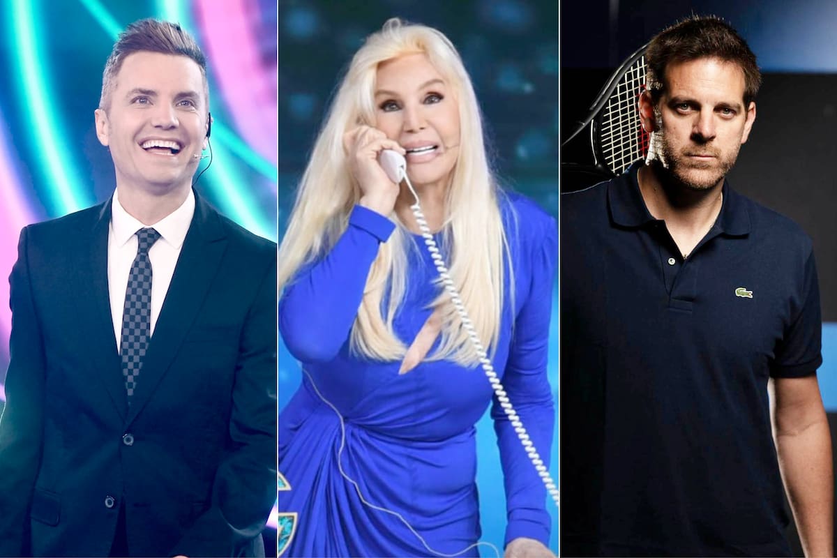 Santiago del Moro, Susana Giménez, Juan Martín Del Potro: tres de los protagonistas de la semana televisiva
