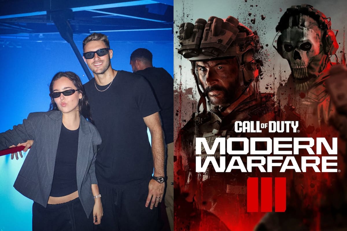 Santiago Giménez conoció a su esposa a través del videojuego Call of Duty / Instagram @sant.gimenez - @activision