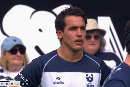 Santiago Grondona y una actuación decisiva en el triunfo de Bristol Bears ante Harlequins