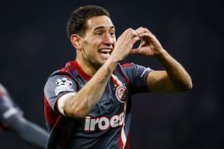 Santiago Hezze, el argentino que brilla en Olympiacos y sueña en la Champions junto con otros dos compatriotas