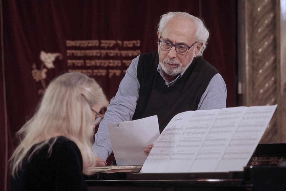 Santiago Kovadloff y Ana Chaves, en La Travesía