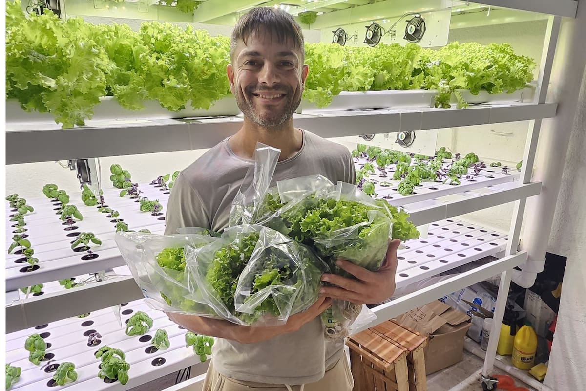 Santiago Ladino, en modo multifacético: bicampeón del fútbol argentino, periodista, empresario e inversor de una empresa dedicada a la alimentación hidropónica