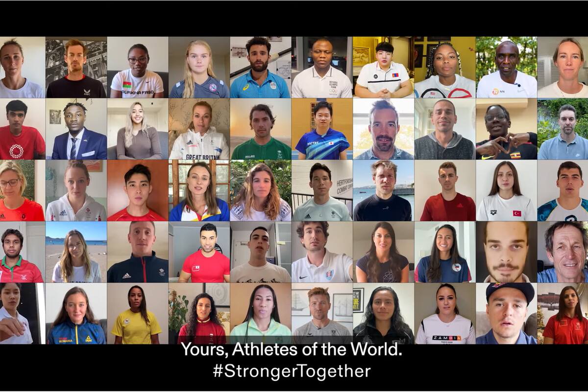 Santiago Lange, el argentino que participó del video de la campaña de los atletas, con el pedido a los líderes del mundo para solucionar el problema del calentamiento global