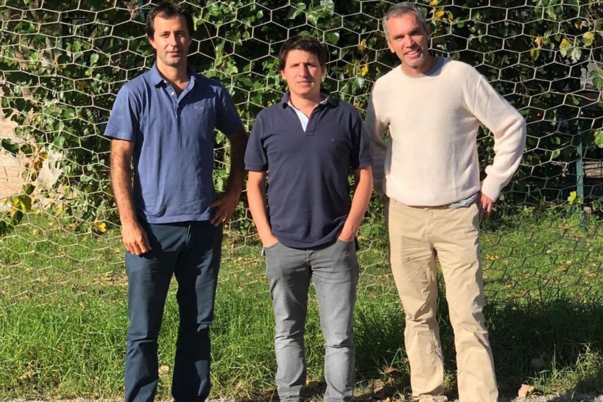 Santiago Leber, Sebastián Panizza y José Ramón Lanusse, del tenis y el fútbol pasaron a fundar Tratenfú, una empresa de bebidas vegetales